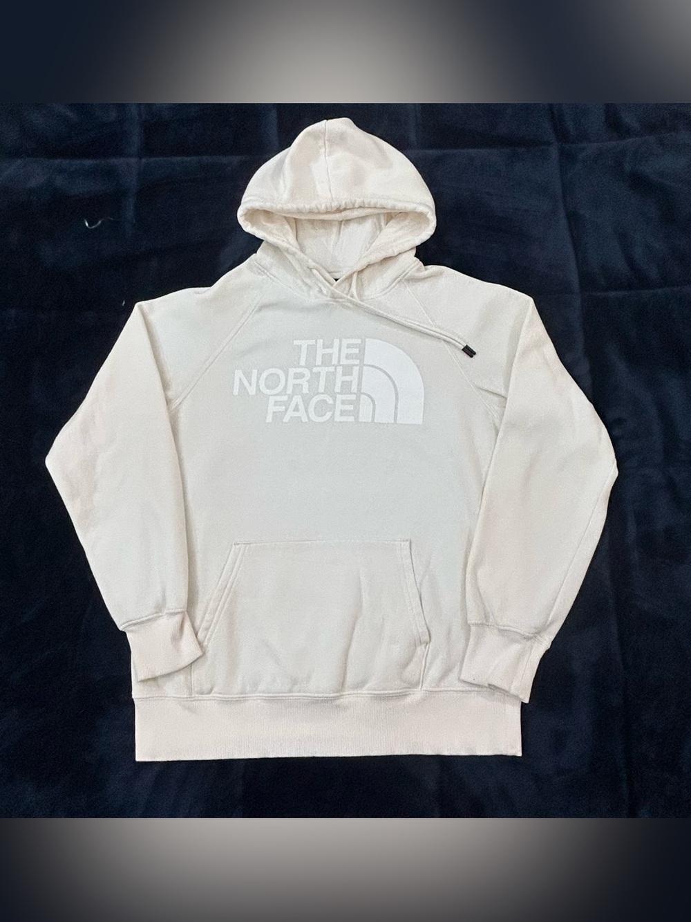 The North Face White Out Graphic Logo Pullover Hoodie Sweatshirt Women’s Size S